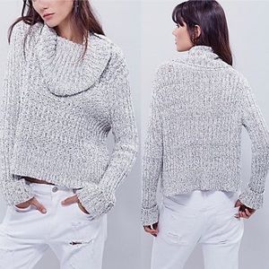 Free People Twisted Cable Turtleneck (Size M)